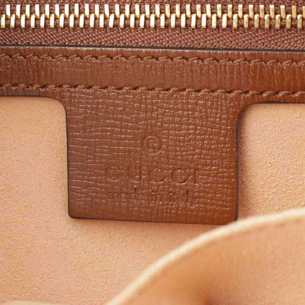 GucciGucci GG Supreme Jackie Sherry Shoulder Bag Beige Brown - Picture 7 of 8